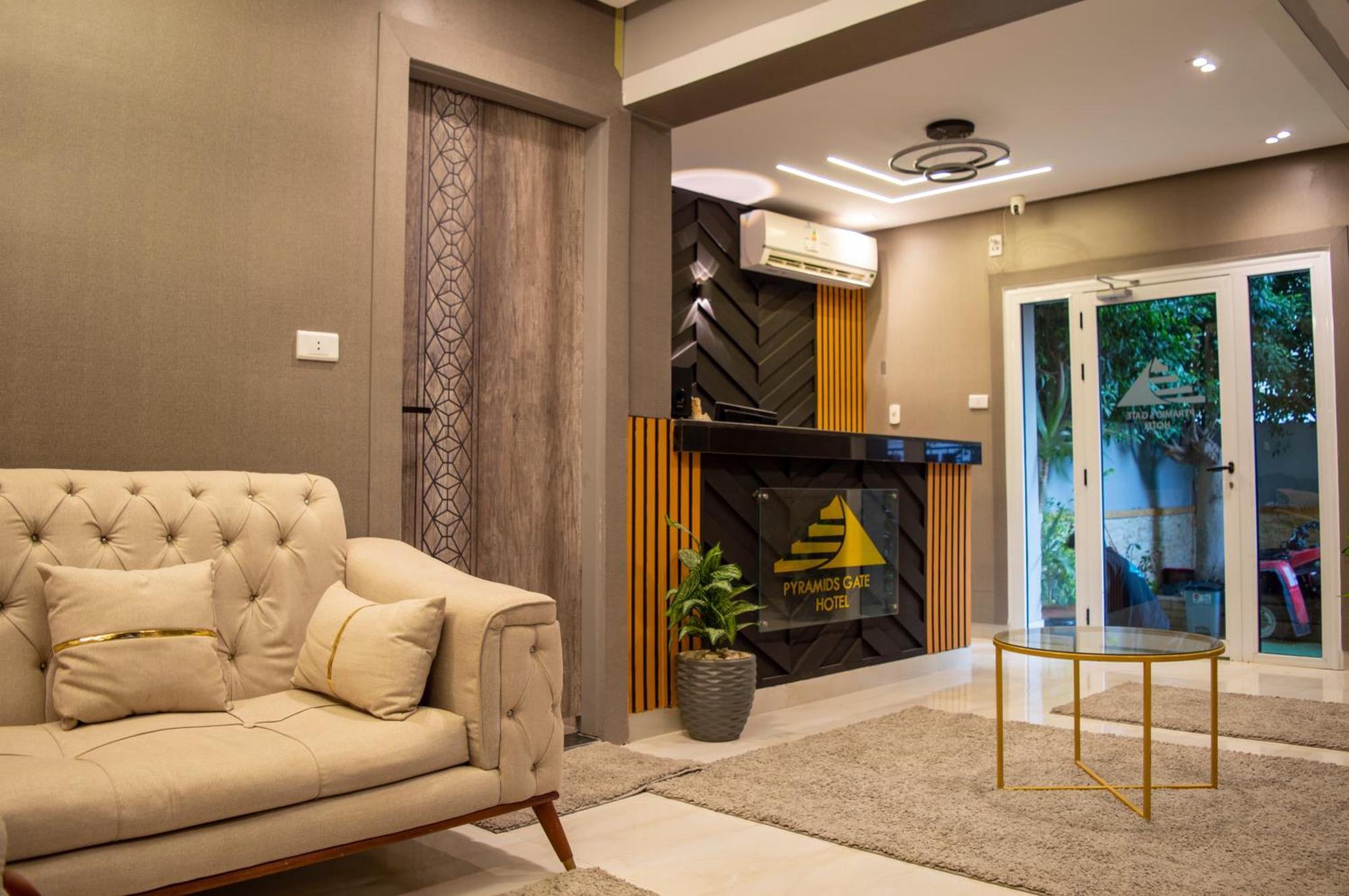 The Pyramids Gate Inn Kafrat al Jabal Exterior photo